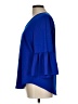 Valerie Stevens Blue 3/4 Sleeve Blouse Size L - photo 5