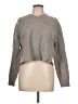 Geoffrey Beene 100% Lambswool Gray Wool Pullover Sweater Size L - photo 1