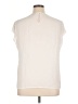 Tahari by ASL 100% Polyester Ivory Short Sleeve Blouse Size XL - photo 2