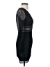 Hello Molly Solid Black Cocktail Dress Size S - photo 4