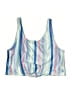 Hurley Stripes Blue Swimsuit Top Size XL - photo 1