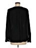 Ann Taylor 100% Polyester Black Long Sleeve Blouse Size M - photo 2