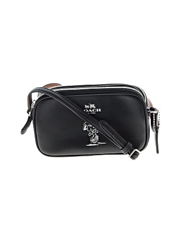 Coach X Peanuts Leather Crossbody Bag - front