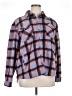 Sage Collective 100% Polyester Plaid Purple Fleece Size XL - photo 1