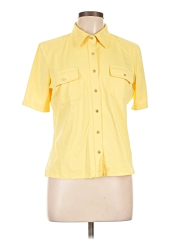 J. McLaughlin Short Sleeve Button-Down Shirt (view 1)