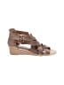 Donald J Pliner 100% Leather Brown Wedges Size 9 1/2 - photo 1