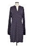 Laundry by Design Argyle Blue Casual Dress Size M - photo 1