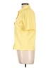 J. McLaughlin Yellow Short Sleeve Button-Down Shirt Size L - photo 5
