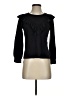 J.Crew Black Long Sleeve Blouse Size XS - photo 1
