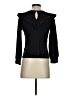 J.Crew Black Long Sleeve Blouse Size XS - photo 2