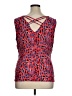 Thalia Sodi Red Sleeveless Top Size XL - photo 2