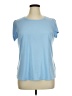 Crown & Ivy 100% Polyester Blue Active T-Shirt Size XL - photo 1