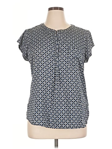 Liz Claiborne Short Sleeve Blouse (view 1)