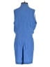 AU Amanda Uprichard 100% Silk Solid Blue Romper Size S - photo 2