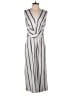 Joseph Ribkoff Stripes Silver Jumpsuit Size M (estimated) - photo 1