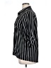 LYNN Ryan Stripes Black 3/4 Sleeve Blouse Size XL - photo 5