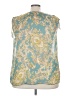 Talbots Teal Sleeveless Blouse Size 3X - photo 2
