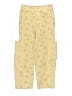 Zara Hearts Yellow Cargo Pants Size 9 - photo 1
