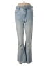 Zara Hearts Blue Jeans Size 6 - photo 1