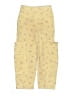 Zara Hearts Yellow Cargo Pants Size 9 - photo 2