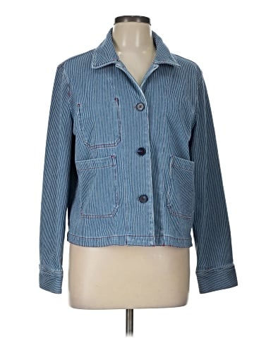 Tribal Denim Jacket (view 1)