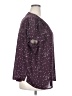 Unbranded 100% Polyester Stars Purple Short Sleeve Blouse Size 5X (estimated) - photo 4