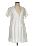 Hazel 100% Polyester White Casual Dress Size S - photo 1
