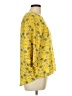 Papermoon 100% Polyester Yellow 3/4 Sleeve Blouse Size L - photo 4