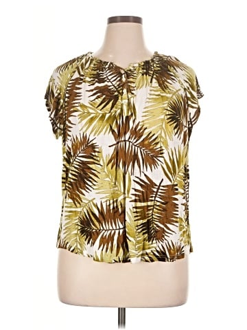 Chaps Short Sleeve Blouse (view 1)