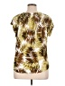 Chaps Tropical Gold Short Sleeve Blouse Size XL - photo 2