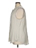 CAbi Ivory Gray Sleeveless Button-Down Shirt Size XL - photo 5