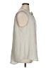 CAbi Ivory Gray Sleeveless Button-Down Shirt Size XL - photo 4