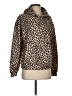 Unbranded Animal Print Tan Pullover Hoodie Size S - photo 1