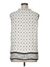 Talbots 100% Polyester White Sleeveless Blouse Size XL - photo 2