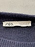 Zara Solid Blue Pullover Sweater Size S - photo 7