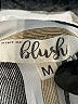 Blush 100% Polyester Gray White Long Sleeve Blouse Size M - photo 7