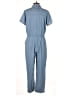 Polagram Solid Blue Jumpsuit Size M - photo 2