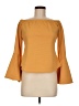 Leith Orange 3/4 Sleeve Blouse Size M - photo 1