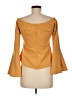 Leith Orange 3/4 Sleeve Blouse Size M - photo 2