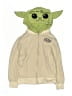 Star Wars Tan Zip Up Hoodie Size 4 - photo 1