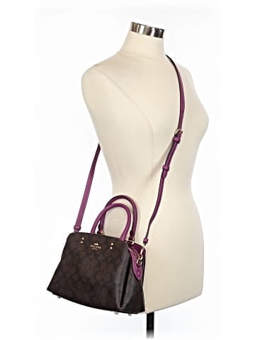 Coach Leather Satchel (view 2)