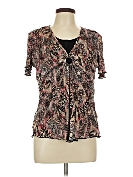 Christopher & Banks Short Sleeve Blouse