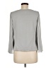Alfani 100% Polyester Gray Long Sleeve Blouse Size 8 - photo 2