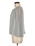 Alfani 100% Polyester Gray Long Sleeve Blouse Size 8 - photo 5