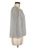 Alfani 100% Polyester Gray Long Sleeve Blouse Size 8 - photo 4