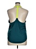 Nike 100% Polyester Teal Active Tank Size XL - photo 2