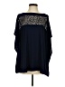 Grayse 100% Rayon Blue 3/4 Sleeve Blouse Size XS - photo 1