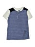 Kenneth Cole REACTION Blue Short Sleeve Henley Size 4 - photo 1