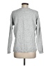 DKNY Jeans Metallic Silver Pullover Sweater Size M - photo 2