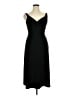 Karin Stevens Solid Black Cocktail Dress Size 14 - photo 1